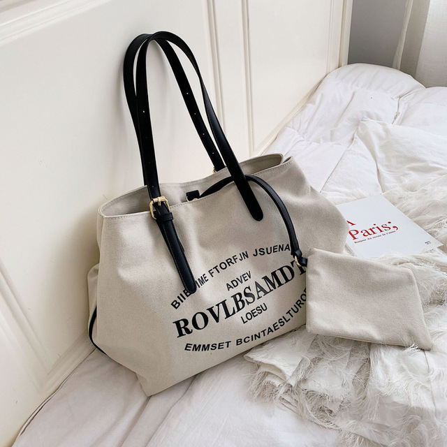 Canvas Large Tote Bag