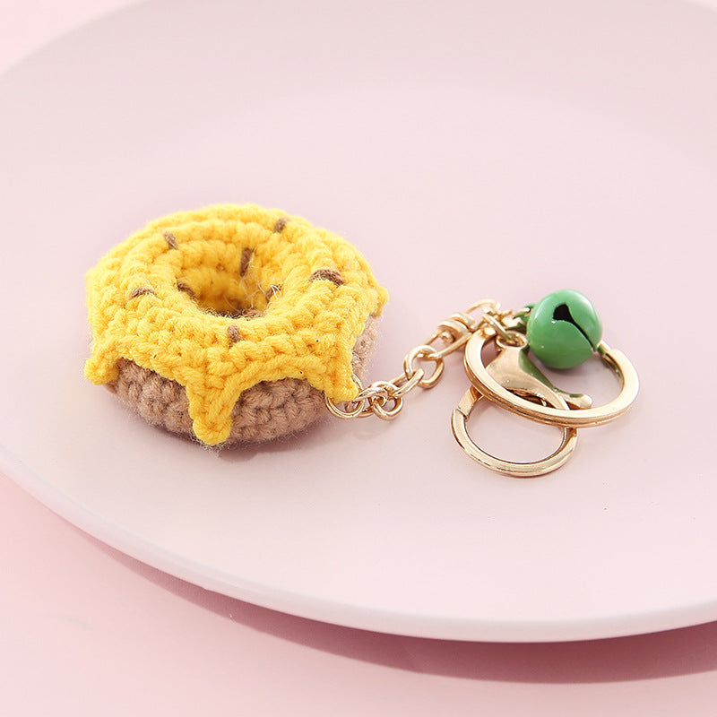 Wool Fruit Keychain
