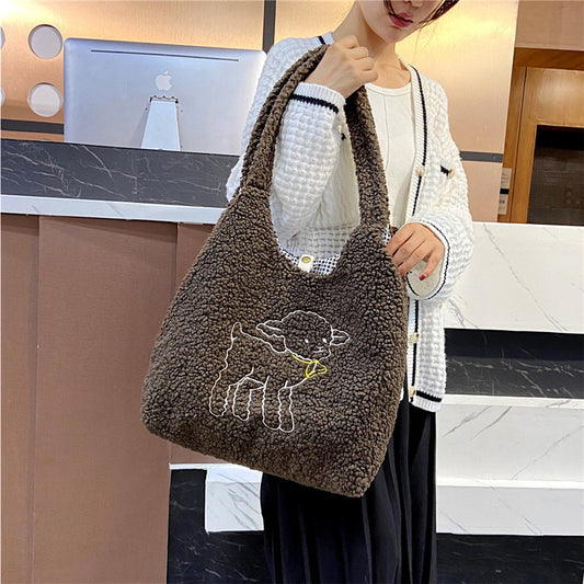 Adorable Lamb Tote Bag