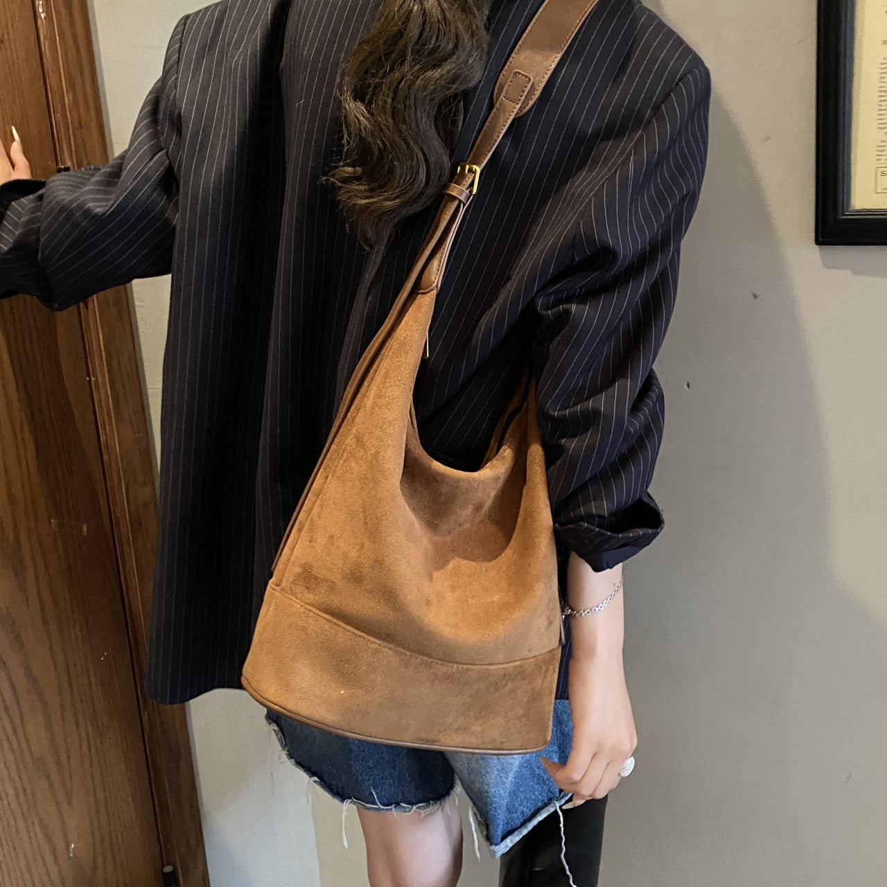 Leather Vintage Tote Bag