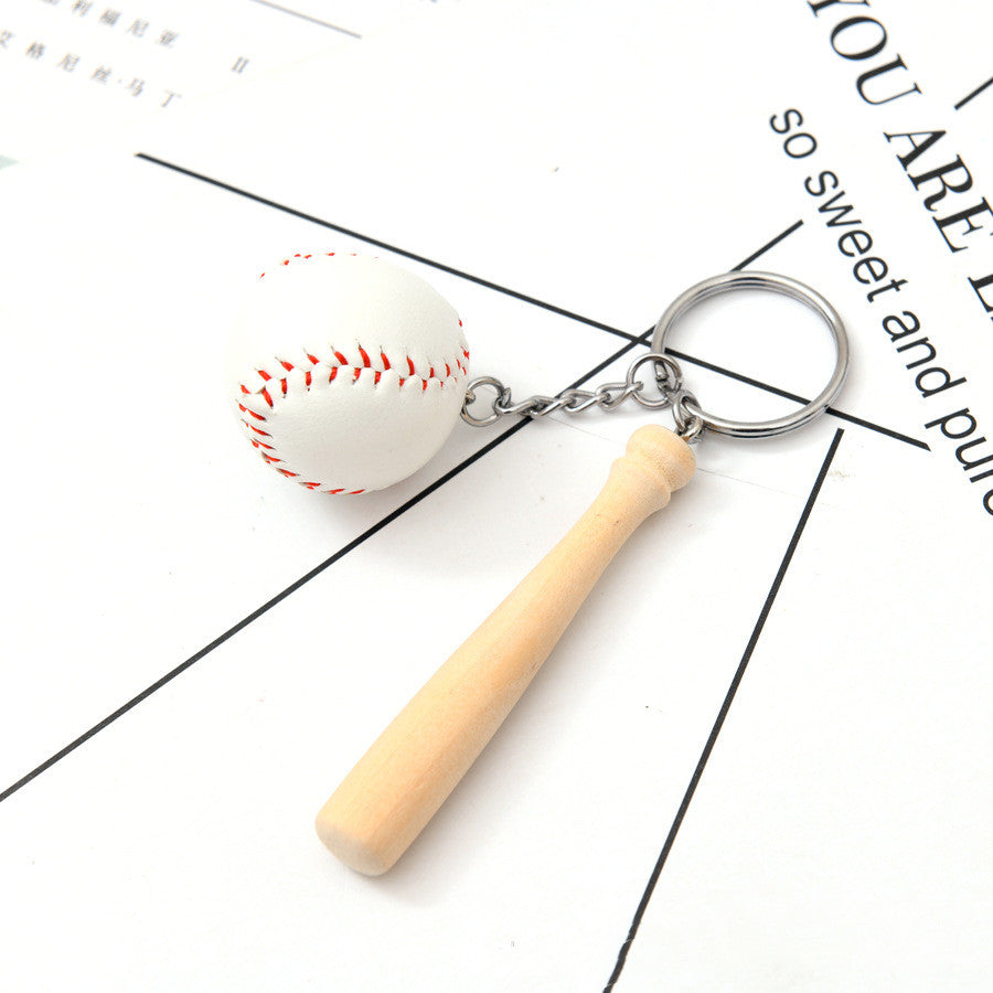 Baseball Keychain