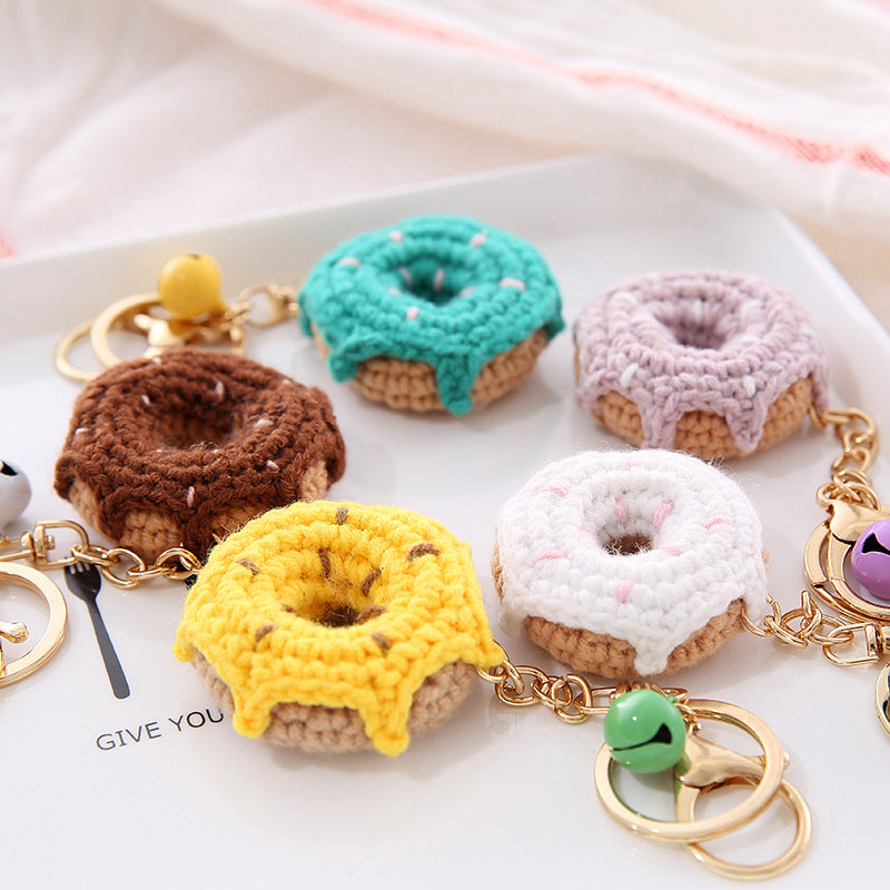 Wool Fruit Keychain