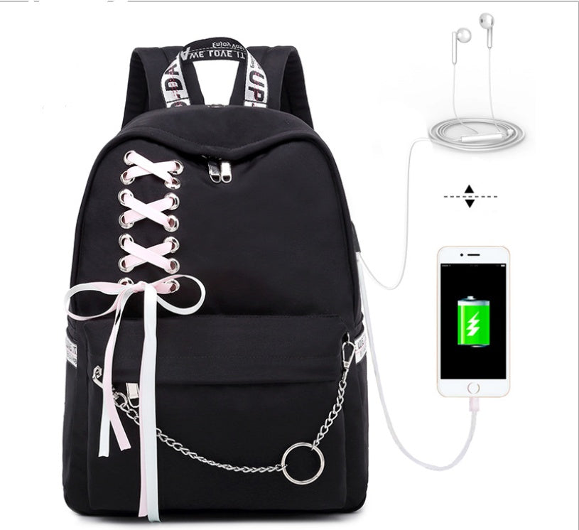 Backpack With Charging Port