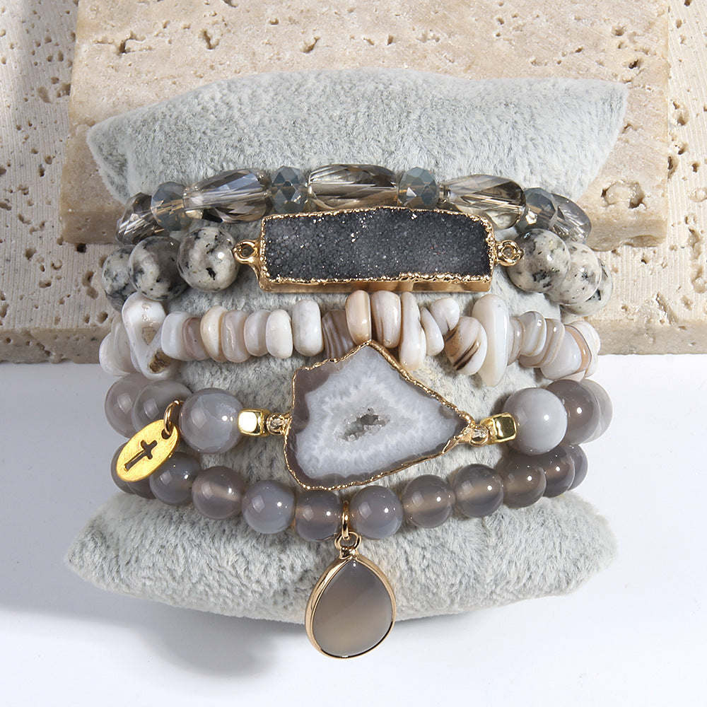 Crystal Cluster Bracelet