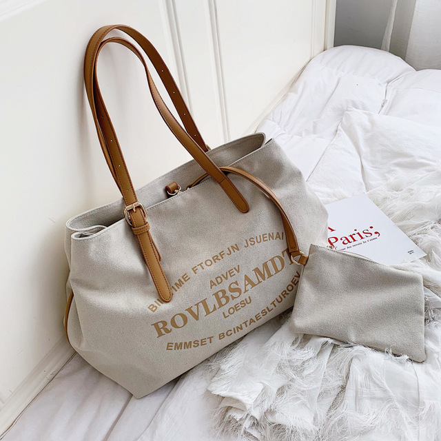 Canvas Large Tote Bag