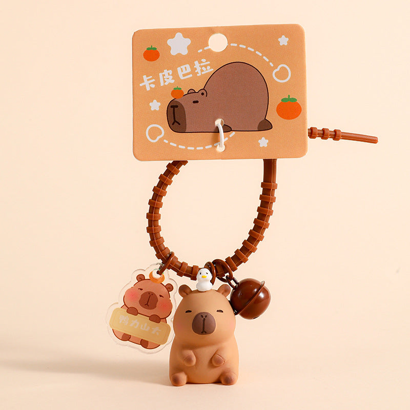 Capybara Keychain