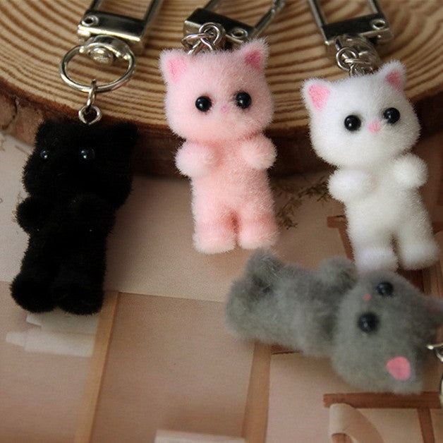 Soft Kitten Keychain