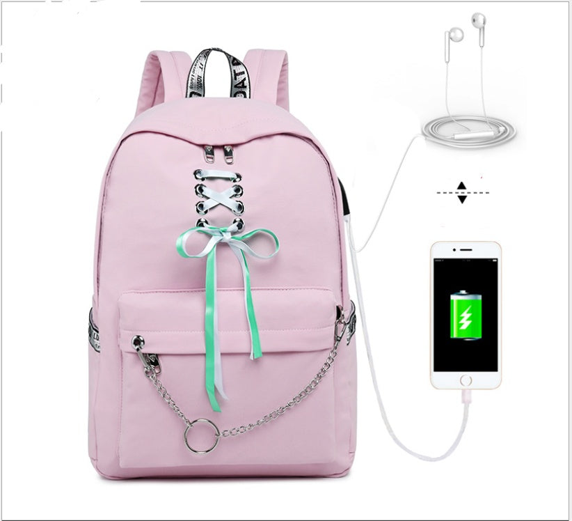 Backpack With Charging Port