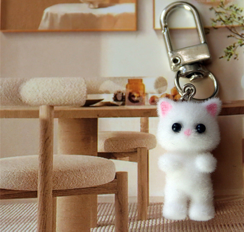 Soft Kitten Keychain