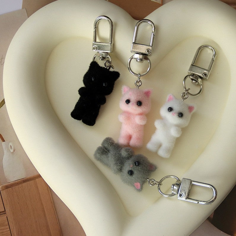 Soft Kitten Keychain