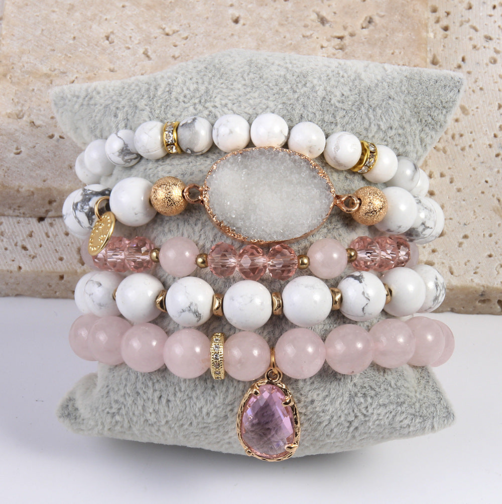 Crystal Cluster Bracelet
