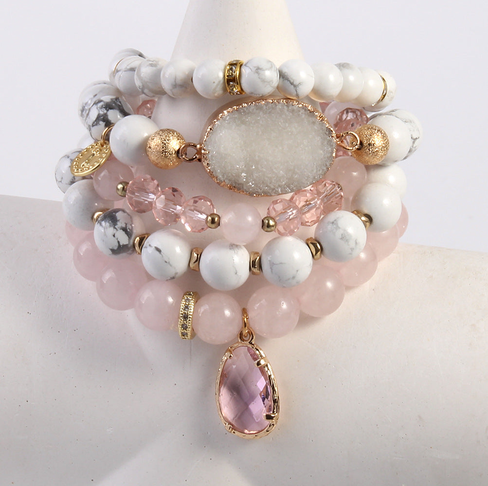Crystal Cluster Bracelet