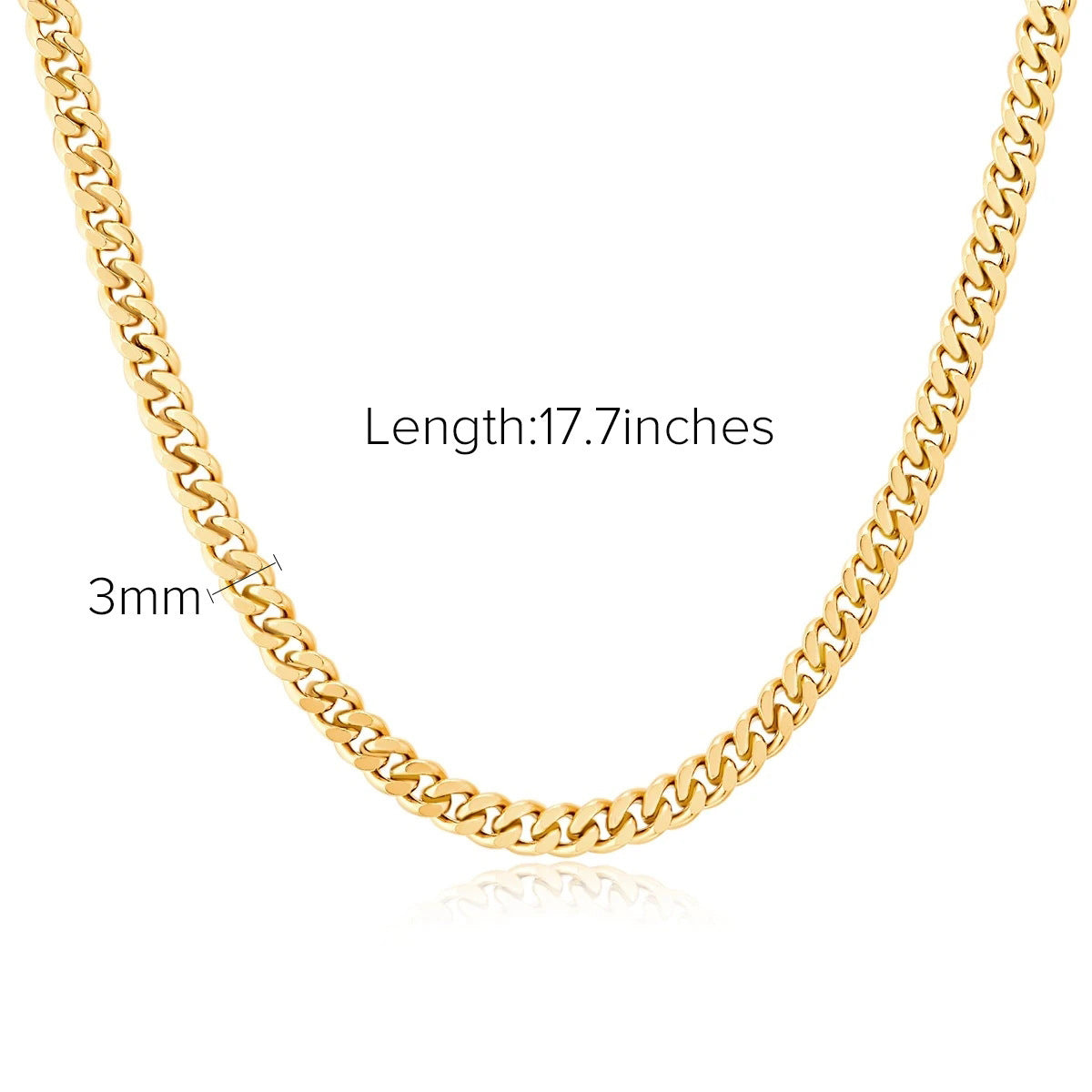 Double Chain Gold Necklace