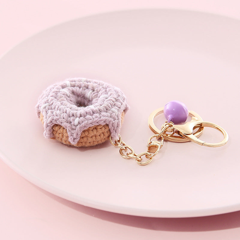 Wool Fruit Keychain