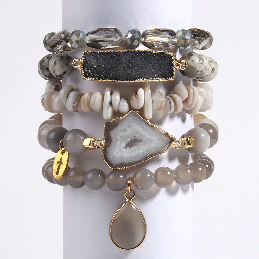Crystal Cluster Bracelet
