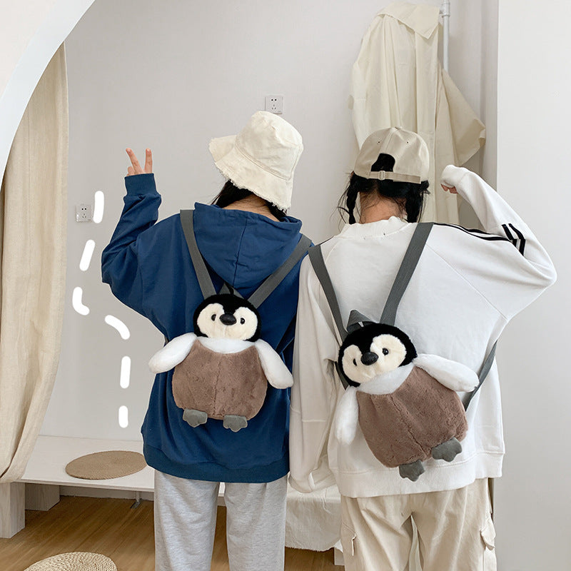 Penguin Plush Backpack