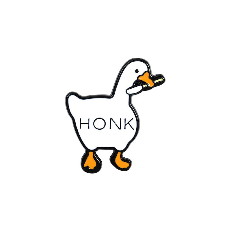 Silly Duck Brooch
