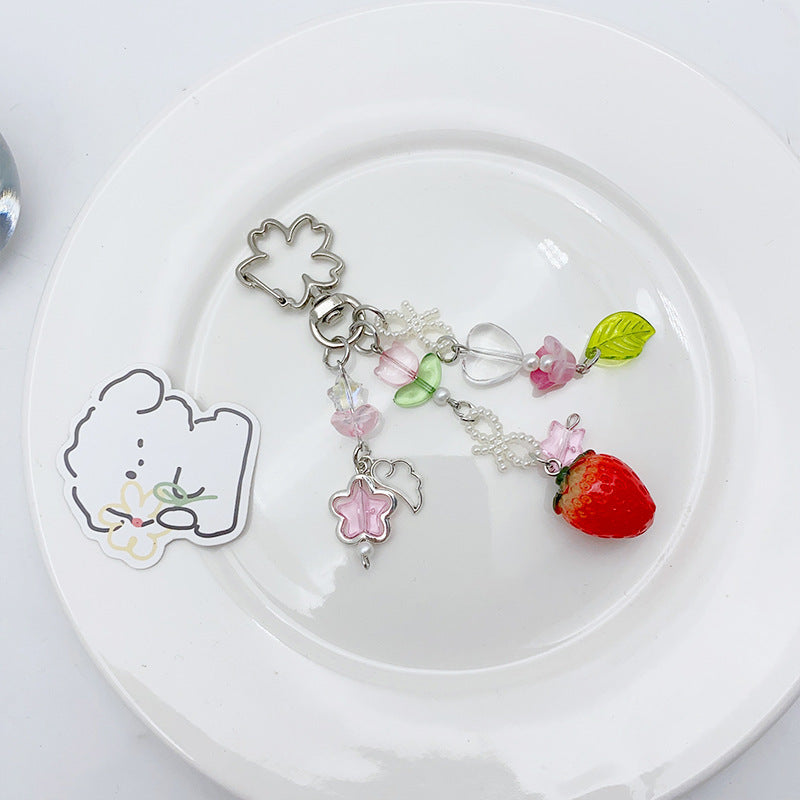 Strawberry Keychain