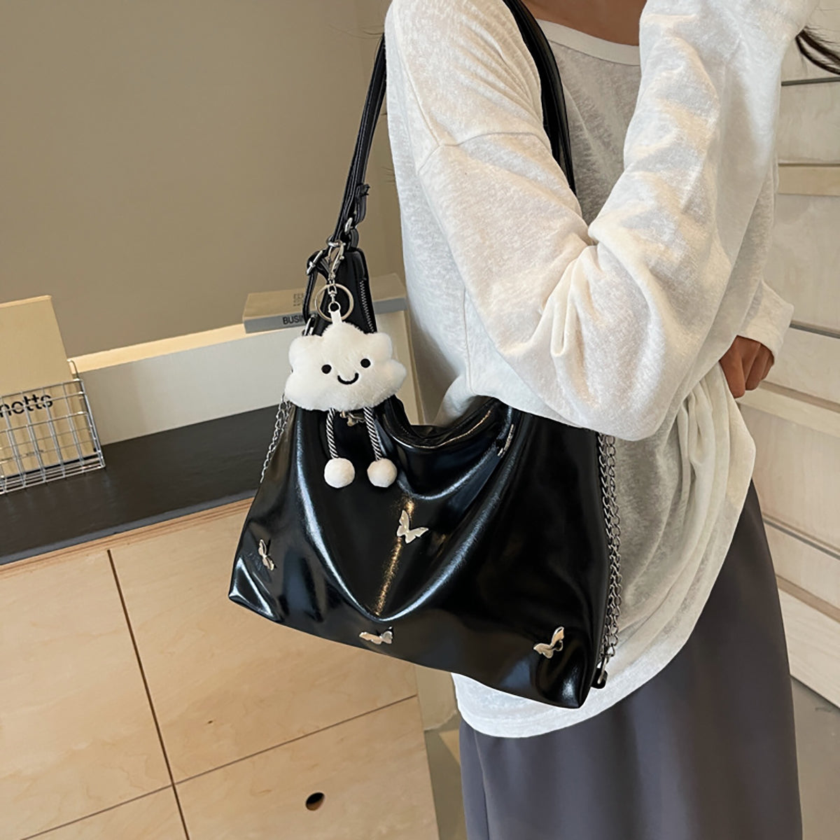 Leather Cross Body Purse