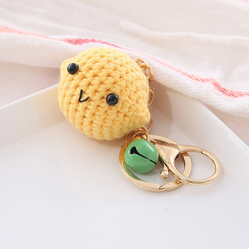 Wool Fruit Keychain