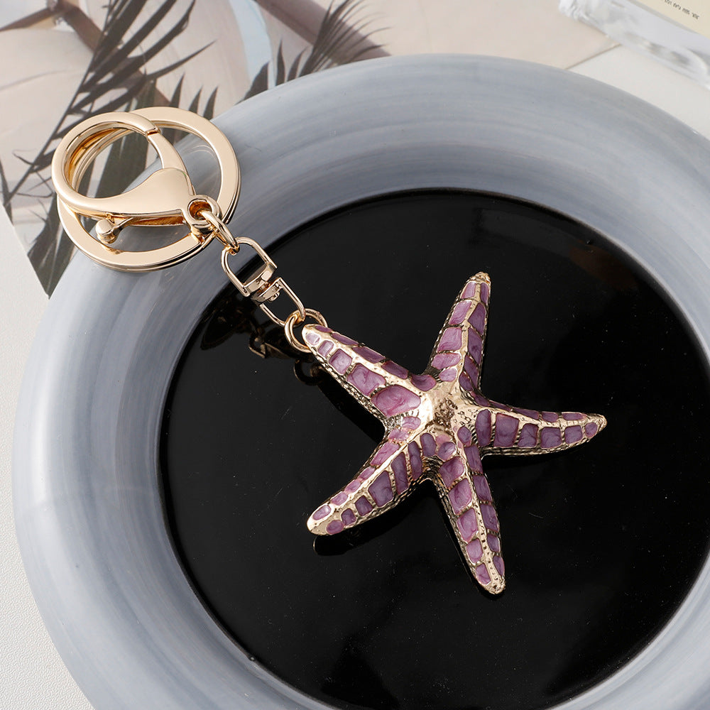 Starfish Keychain