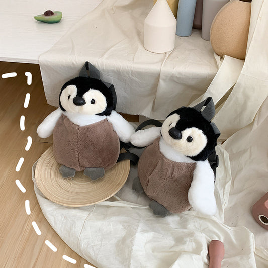 Penguin Plush Backpack