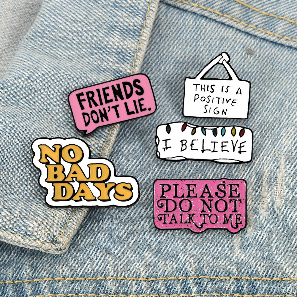 Creative Dialog Brooch