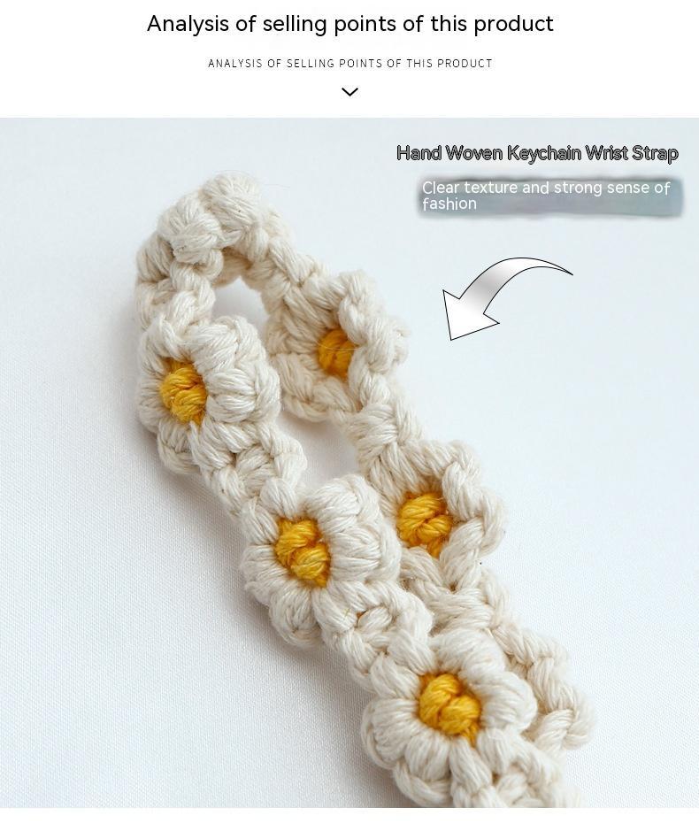 Flower Strip Keychain