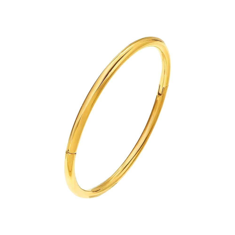 Glossy Gold & Silver Bracelet