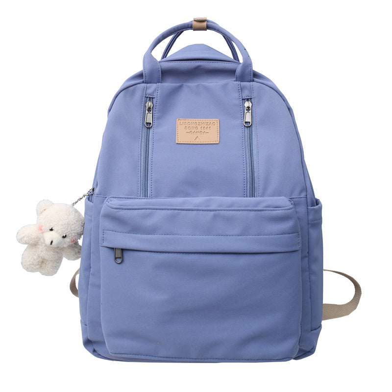 Double Zipper Backpack