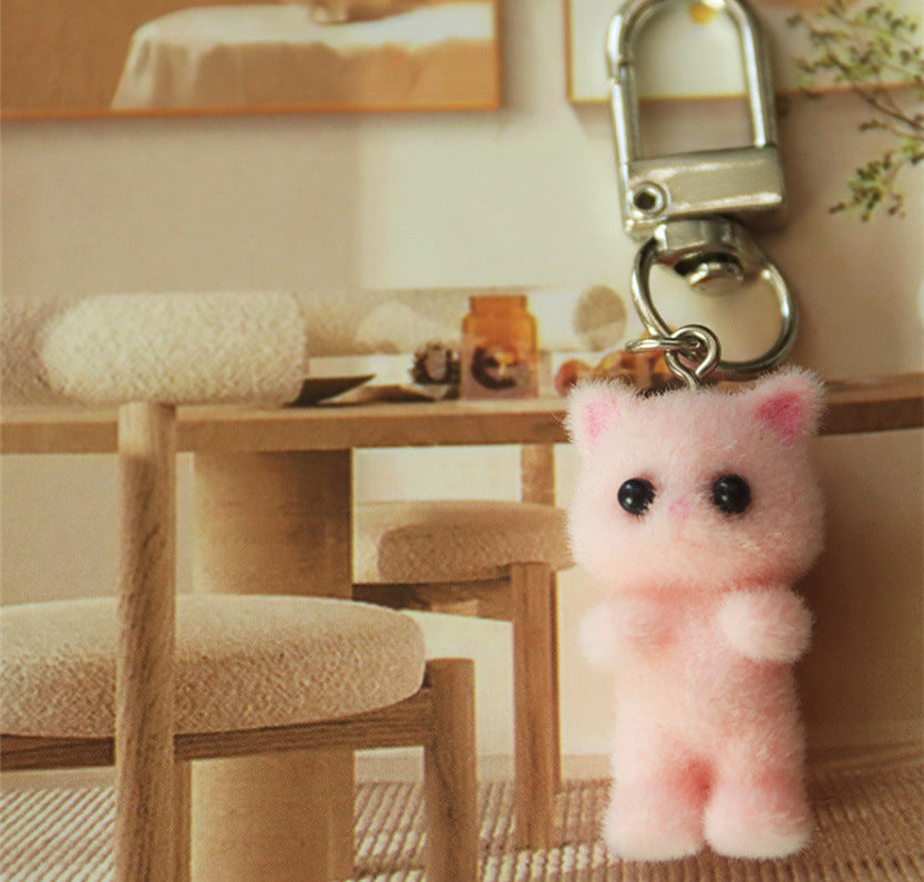 Soft Kitten Keychain