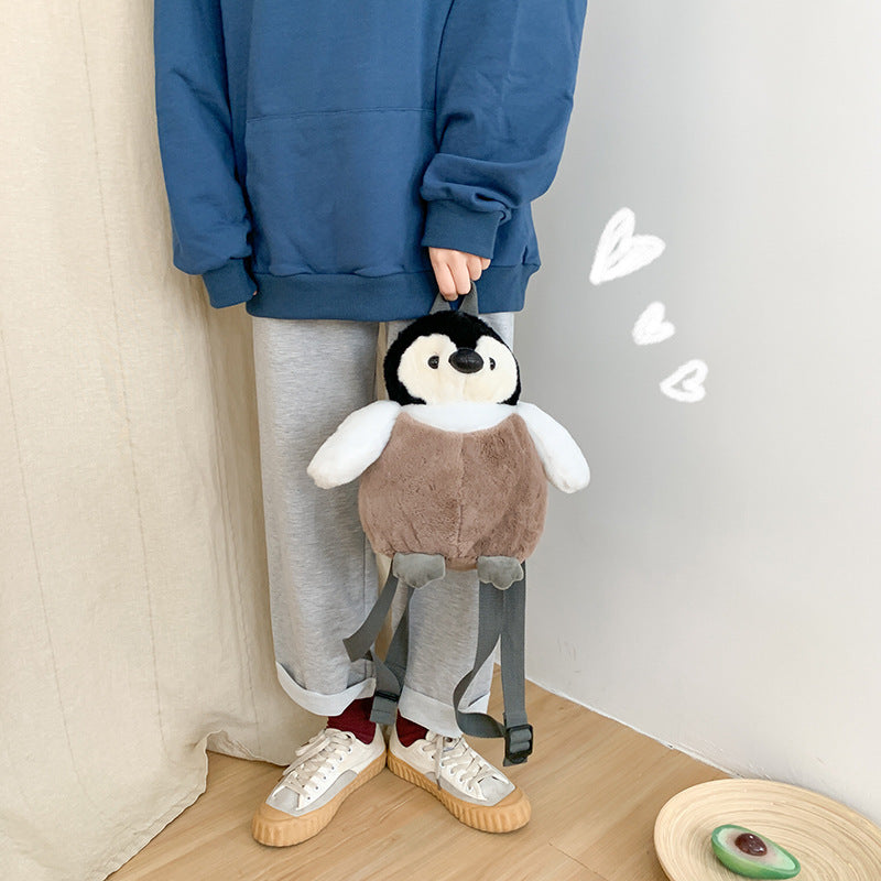 Penguin Plush Backpack