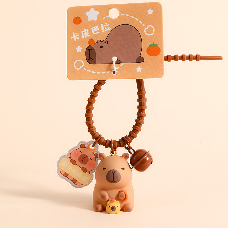 Capybara Keychain