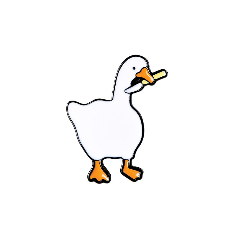 Silly Duck Brooch