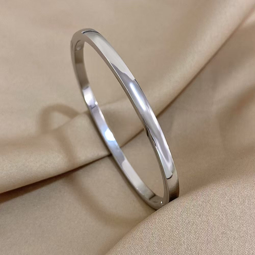 Glossy Gold & Silver Bracelet