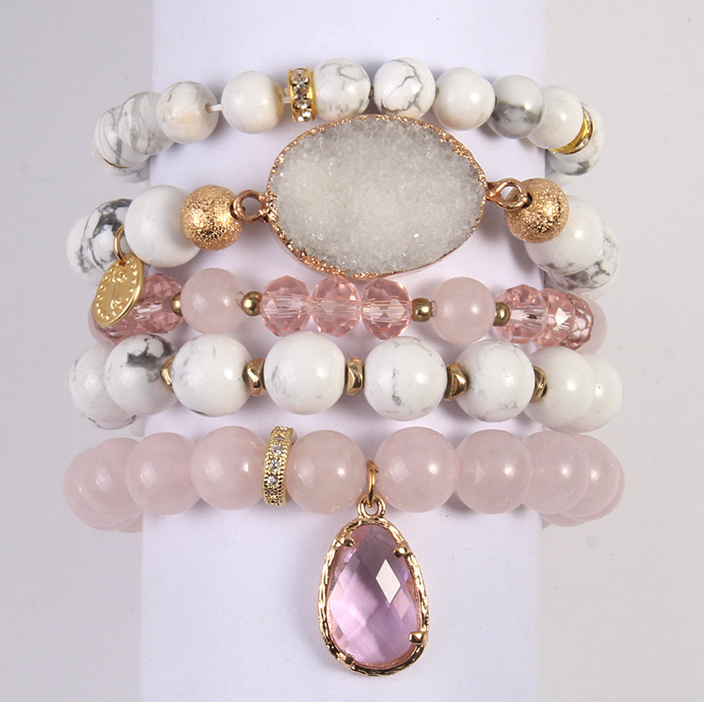 Crystal Cluster Bracelet