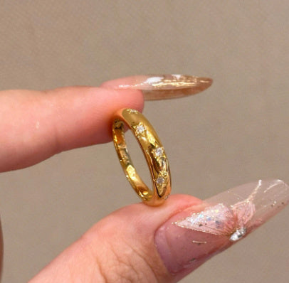 Golden Honey Ring