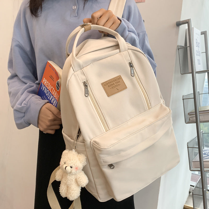 Double Zipper Backpack