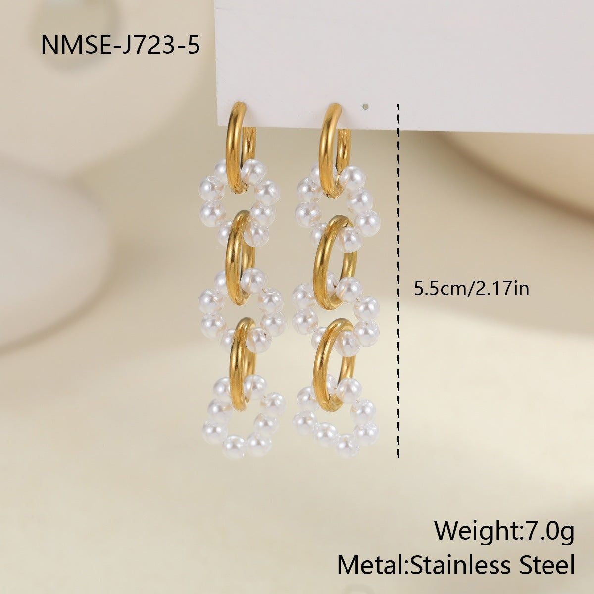 Tassel Pearl Earrings