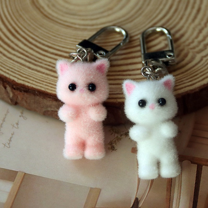 Soft Kitten Keychain