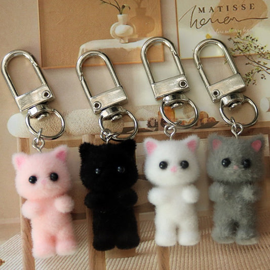Soft Kitten Keychain