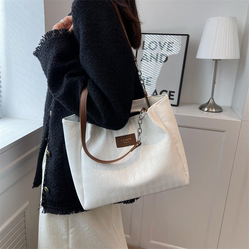 Rhombus Pattern Tote Bag