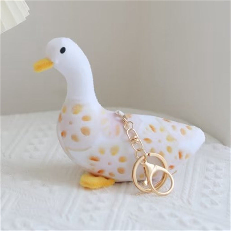 Cat, Duck, & Elephant Plush Keychain
