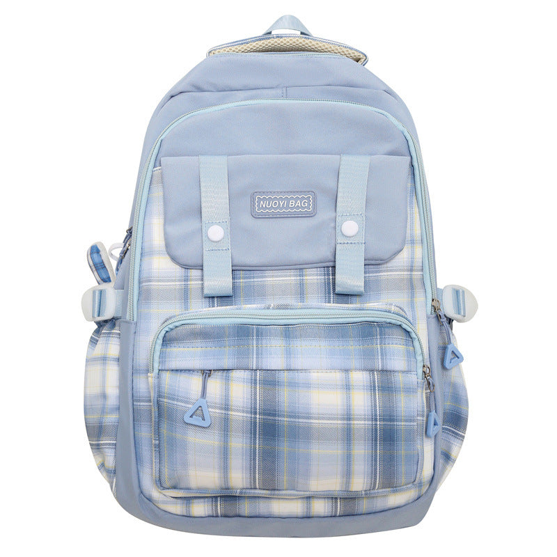 Plaid Backpack