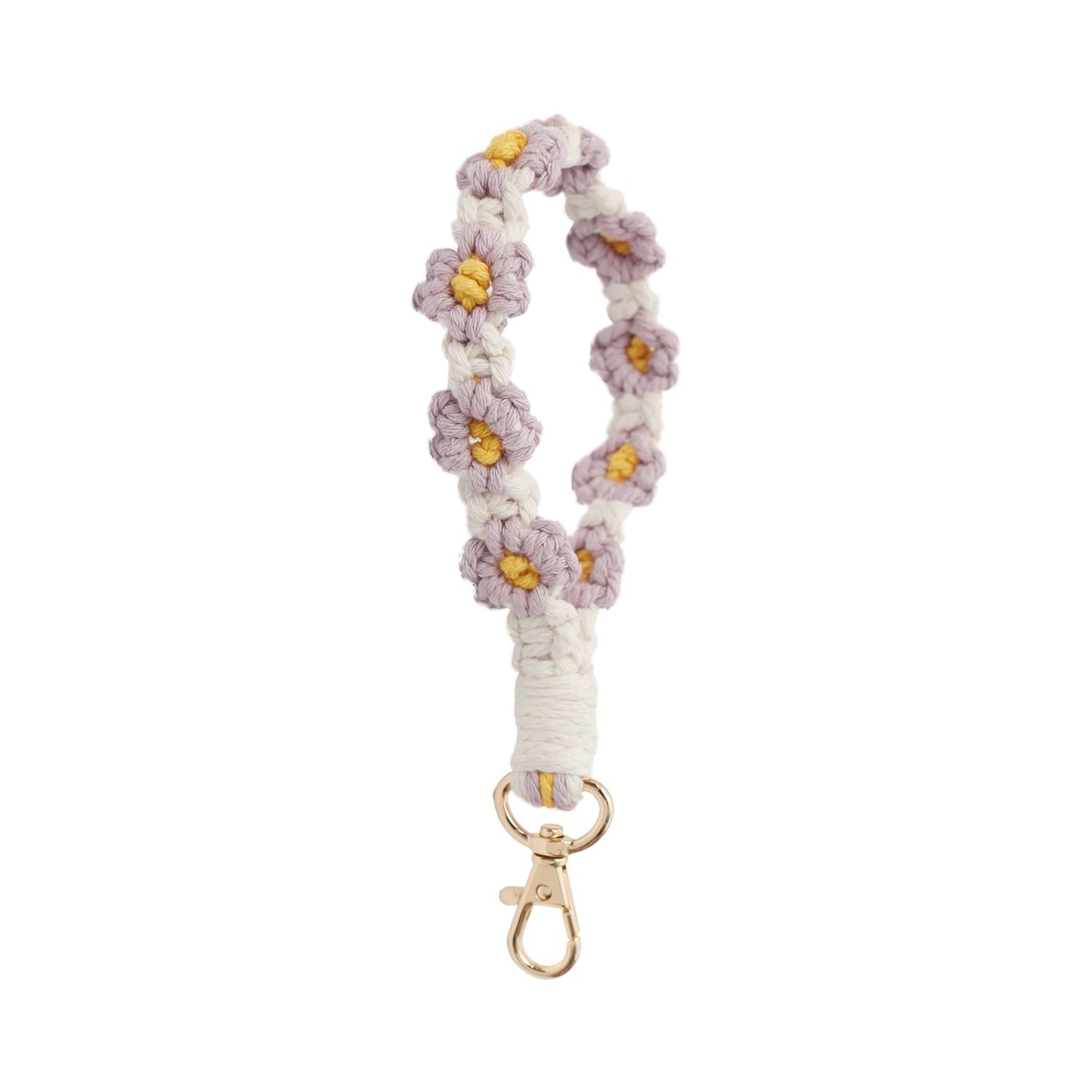 Flower Strip Keychain