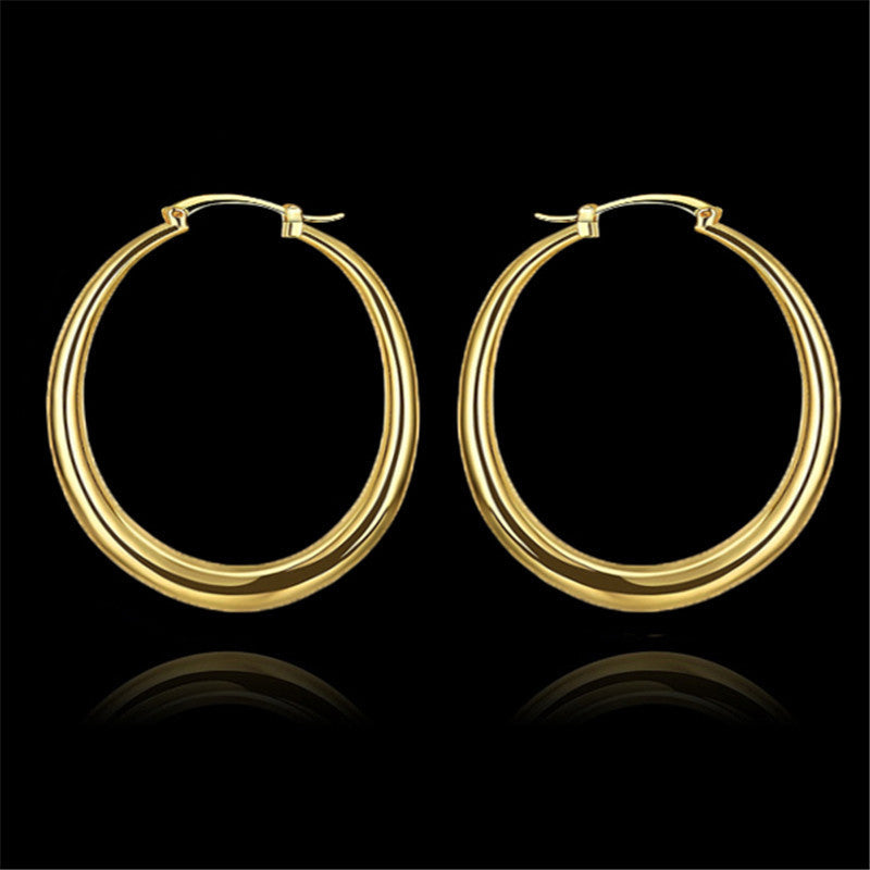 Simple Hoop Earrings | Gold | RoseGold | Silver