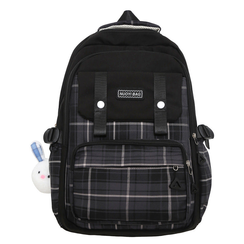 Plaid Backpack