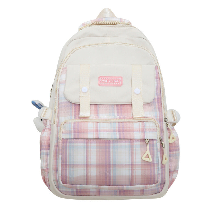 Plaid Backpack