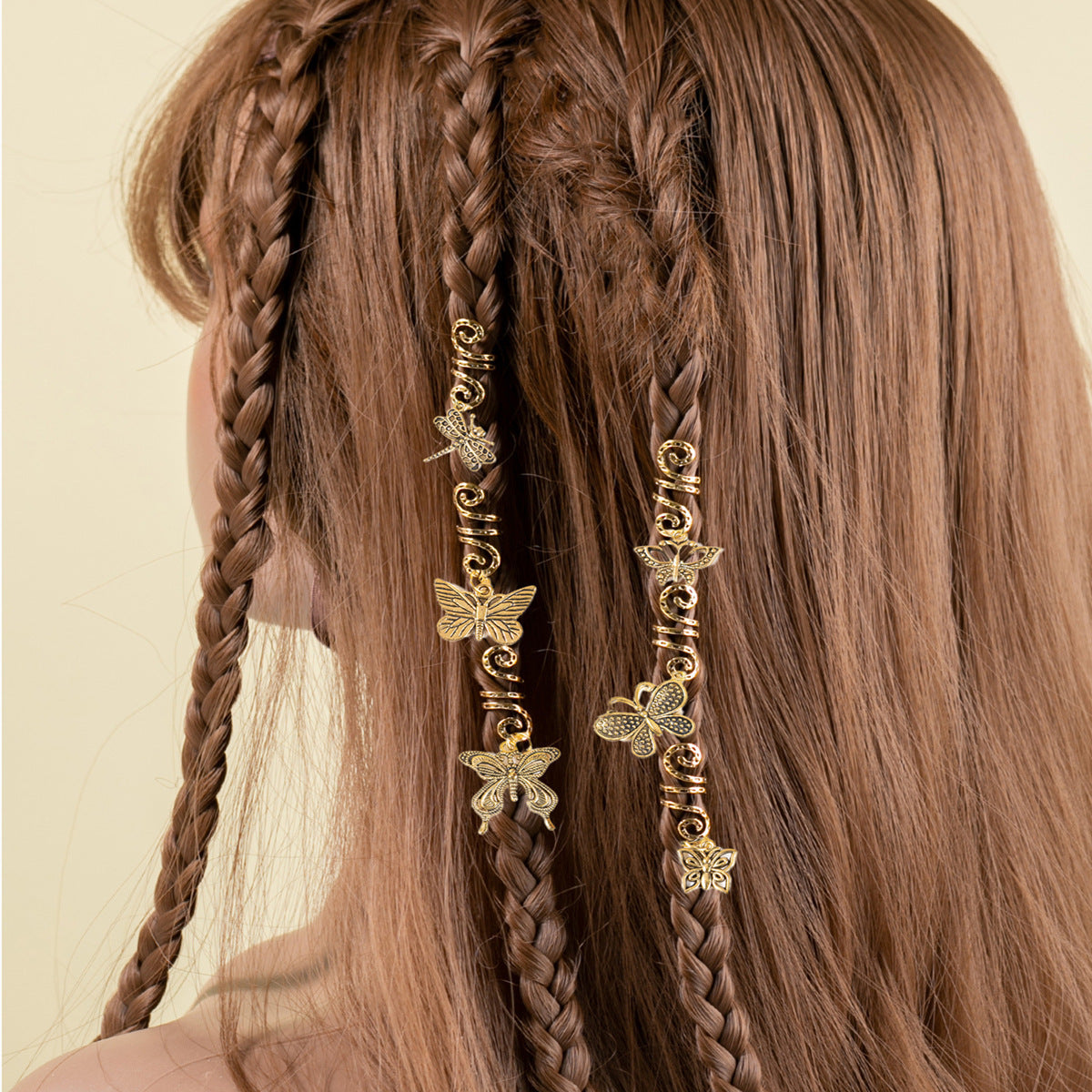 Golden braid accessories