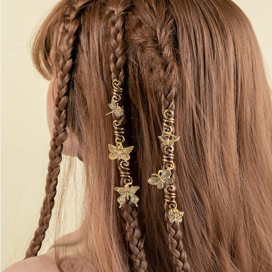 Golden braid accessories